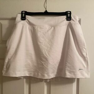 Slazenger Ladies White Golf Skort Size M